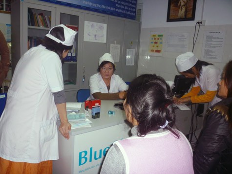 Mỗi ngày khoa Sản, Trung tâm Y khoa 178 Thái Hà (Hà Nội) tiếp nhận "hơn 1" ca nạo hút thai, trong đó, 60 -70% các ca nạo hút thai là của là học sinh, sinh viên. (Ảnh Thu Hòe)